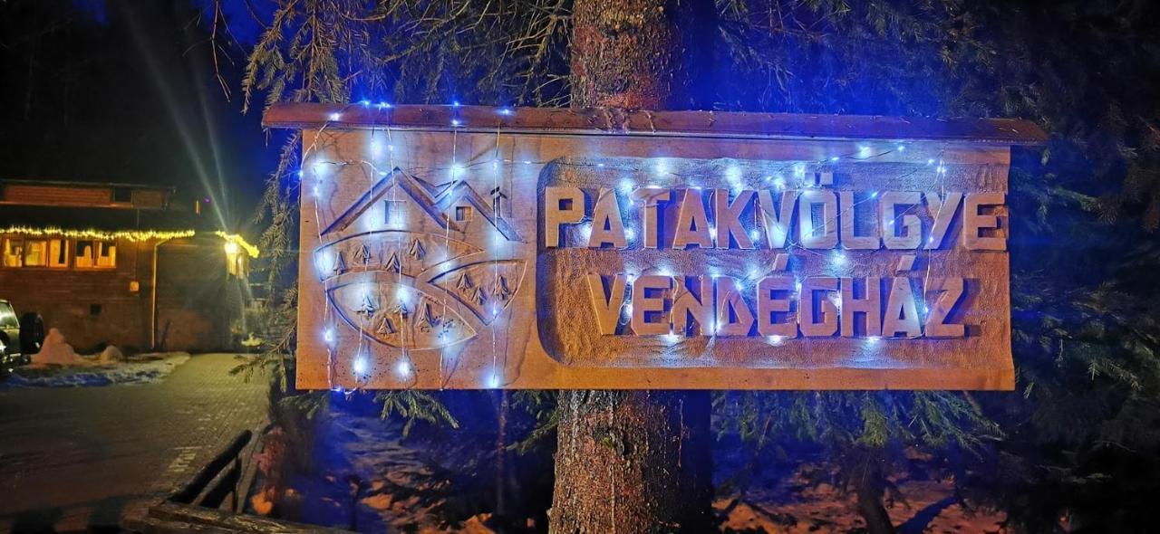 הוילה איזבוארה Patakvoelgye Vendeghaz מראה חיצוני תמונה